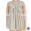 Girl Summer Linen And Cotton Dress Fashion Kids Sleeveless Dress