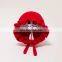 Soft Winter Warm Kids Ruffle Knit Hat With Lining Baby Girl