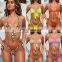 2019 summer green Bikini Women Swimwear Swimsuit Brazilian Bikini Set Women Bathing Suit 5colors