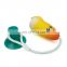 New design squeaky toy suction cup with champagne shape plush toy