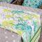 Printed floral pattern decorative table runner for outdoor