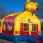 hot sale commercial bear cartoon inflatable bouncer jumping bouncy castle bounce house