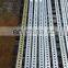 S275 rounded edge steel flat bar production line with holes