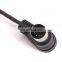 Black 3.5mm For Mini AUX 8-Pin M-BUS CD Changer Audio Input Adapter Cable For Alpine