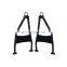 UTV ATV  Control Arm Suspension Kit Tubular Black for Polaris RZR XP 1000 2014-2018  High Clearance Arched Front Lower A-arms