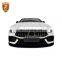 High quality fiber glass car front rear bumper lip for Bez GT50 modify GT63S body kit