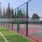 High strength football field fence steel chain fencing