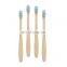 Bamboo Orthodental Toothbrush 10 Pack Biodegradable Bamboo Toothbrush 100% Organic