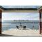 6063 Aluminium profile base shoe deck linear U channel balustrade frameless balcony glass railing