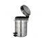 Household Office  Smart Waste Bin Foot Pedal Trash Bin Strainless steel Trash Can