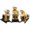 factory price 100m-200m portable hydraulic drilling rig for water well