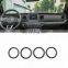 ABS Air Conditioning Decoration Ring for Jeep Wrangler JL