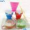 Food Grade Foldable Drinkware Collapsible Silicone Cup