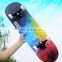 Wholesale flexible beginner longboard skateboard custom printed skateboard with dual motor
