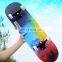 Wholesale flexible beginner longboard skateboard custom printed skateboard with dual motor