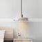Nordic Kitchen Dining Room Bedroom Pendant LED Light Nordic Marble Chandelier LED Light