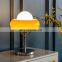 Modern Minimalist LED Table Lamp Living Room Desk Light Creative Egg Tart Table Lights For Indoor Bedroom Decoration