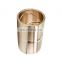 TCB800 Bronze Bear Casting Bronze Bush Copper Alloy of Low Weight Crane Agriculture  Environmental Friendly Brass Bushing.
