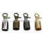 Fashion High Quality Metal Accessories Custom Trigger Snap Hook With Bell Stopper