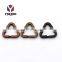 Good Reputation Accessories Chain Triangle Shape Metal Key Split Ring For Gift