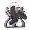 Ventlation blower 5 blades wood burning wood heat powered charcoal stove fan