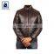 Leading Manufacturer of Polyester Lining Stylish Look Genuine Leather Jacket for Men