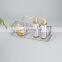 ODM Diamond Series Bathroom Iron Rack Wall Mounted Stickers Wire Basket Shower Caddy Bathroom Shelf