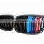 Automotive Body Parts Front Grille For BMW 3 Series E92 E93 2007- 2009 ABS And Carbon Fiber Black/M3 Color Grille