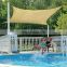100% virgin polyester waterproof shade sail outdoor sun cover south america market shade sail