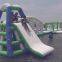 kk inflatable water sport game in lake park sea park water slide climbing iceberg