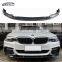 5 Series G30 M Sport Carbon Fiber MP Style Front Lip Front Bumper Lip Front Splitter For BMW G30 M Sport 2018-2020