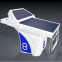 Starting Block Position Number Eight In Training Swimming Pool Diving Block