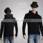 Mens thin black blank hoodies sweatshirts wholesale