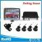 3.5inch lcd car monitor parking sensor camera with 4 waterproof sensors