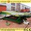 Hydraulic loading ramp for container truck / mobile yard ramp / dock leveler