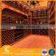 China wholesale fashional acrylic wine display wood whisky display cabinet