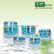 2015 High-end Acrylic Plastic Essential Cream Jar with Screw Cap 5g 15g 30g 50g 100g 200g