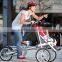 Folding aluminum Taga baby stoller bike with Shimano speed system & Shimano gear hub