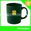 Popular Logo ceramics ceramic coffee mugs logo black