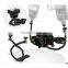 ET-FB06 NEW Flexible Dual Mount Flash Bracket Camera flash bracket for tripod