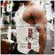 Wholesale Custom OEM Logo Printed T Back Bodybuilding gym singlet for men