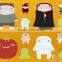 Promotion Halloween Night Glowing Stickers/festival Party Supplies