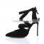 Ladies heels 2016 shoes women strap heels metal heels women shoes high heels