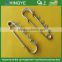 2015 new arrival brass safety pins for garment 15531