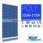 poly panel solar 230-270w for for home flexible solar panel solar energy