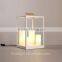 new products 2016 aj table lamp with glass shade for shop hotel made in china