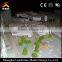 Commercial building model with all figures details ,miniature architectural model