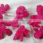 dyed color christmas gift necklace coral