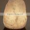 Natural Snow White Salt Lamp 3.0 kg