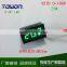 Mini DC Voltage Detector Panel Meter 0.56" DC 0-100V Red Blue Green LED Digital Voltmeter for Car Motorcycle and DIY